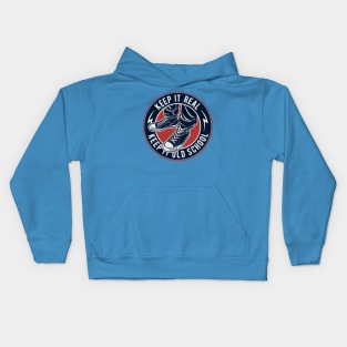 Old School Shoes Kids Hoodie